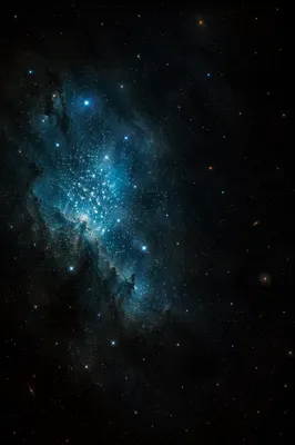 Deep Space Nebula Starfield Background