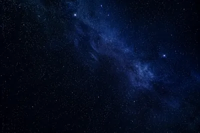 Dark Navy Galaxy Nebula Star Background