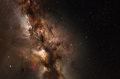 Photorealistic Galaxy Nebula Starfield Background