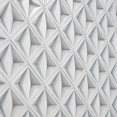 Minimalist Diamond Tile Concrete Pattern