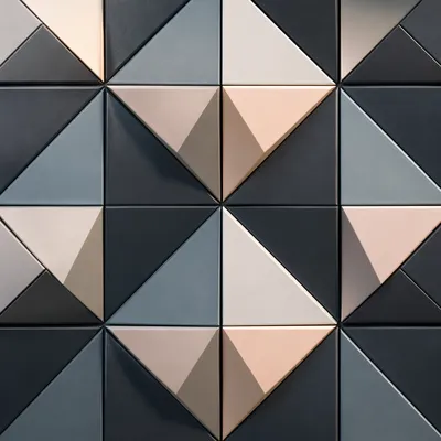 Modern Minimalist Geometric Tile Background