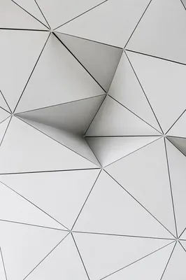 Minimal Geometric White Architectural Background