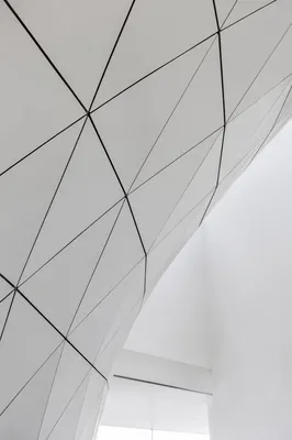 Minimalist Geometric Architectural Pattern Background