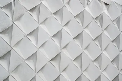 Minimalist Diagonal Diamond Wall Pattern