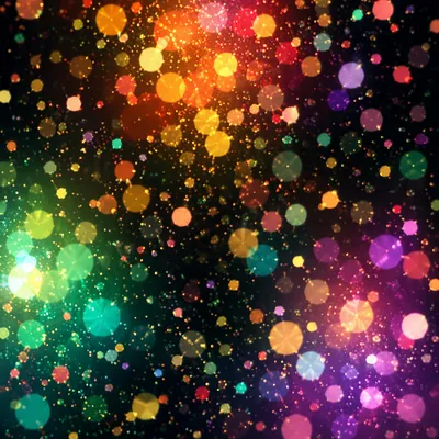 Festive Glitter Sparkle Bokeh Background