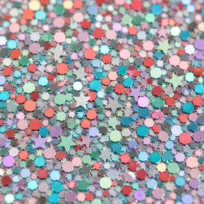 Festive Turquoise Glitter Sparkle Background