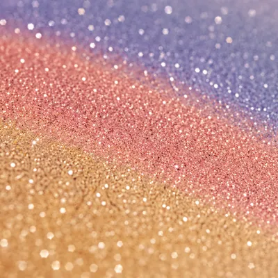 Diagonal Glitter Bands with Soft Bokeh