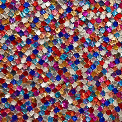Festive Metallic Confetti Sparkle Background