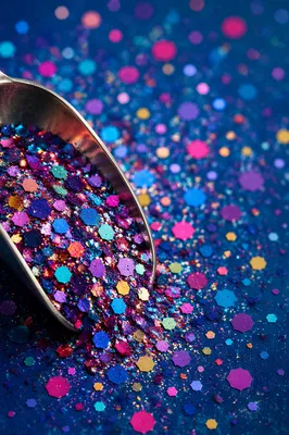 Festive Glitter Scoop With Colorful Sparkles