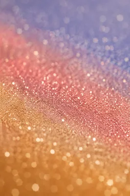 Diagonal Glitter Bands with Soft Bokeh