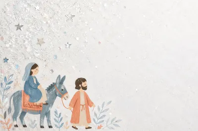 Festive Silver Glitter Sparkle Background