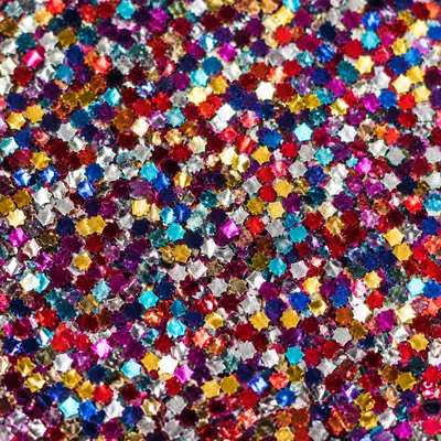 Festive Metallic Confetti Sparkle Background
