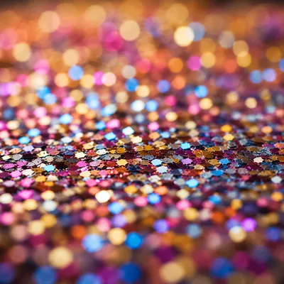 Festive Metallic Glitter Sparkle Background