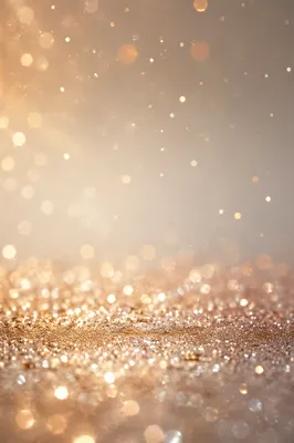 Elegant Champagne Glitter Festive Background