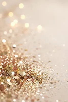 Elegant Champagne Glitter Festive Background
