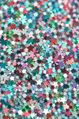 Festive Glitter Background with Sparkling Sequins