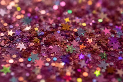 Festive Glitter Sparkle Background