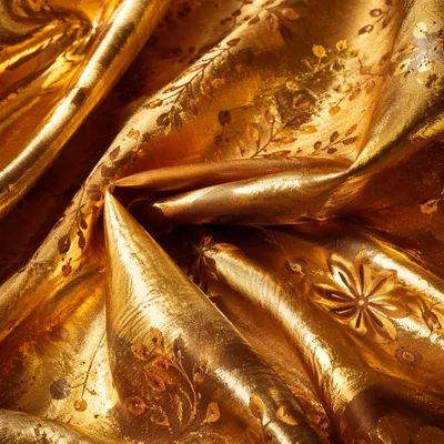Elegant Shiny Metallic Gold Foil Background