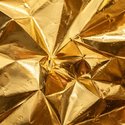 Elegant Shiny Metallic Gold Foil Background