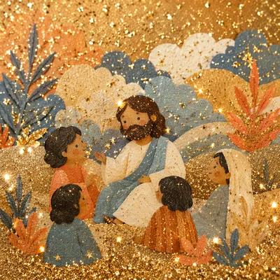 Elegant Gold Metallic Glitter Background