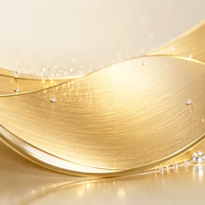 Elegant Metallic Gold Abstract Background