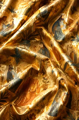 Elegant Shiny Metallic Gold Foil Background