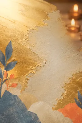 Elegant Brushed Gold Metallic Background