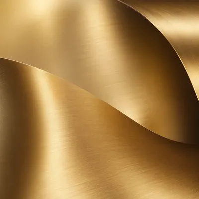 Elegant Metallic Gold Wave Background