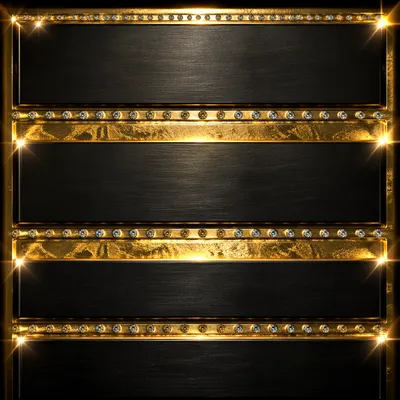 Elegant Metallic Gold and Black Luxury Background