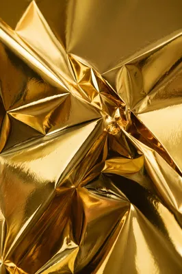 Elegant Shiny Metallic Gold Foil Background