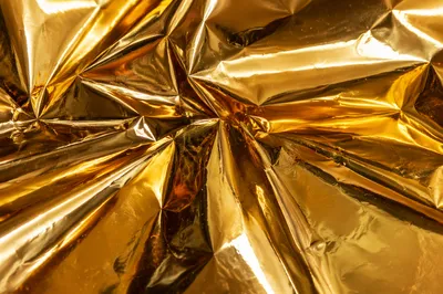 Elegant Shiny Metallic Gold Foil Background