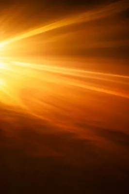 Radiant Golden Light Rays Spiritual Background