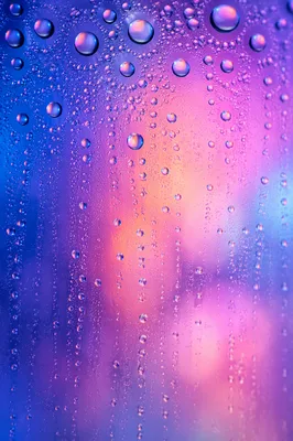 Pastel Purple Pink Water Droplet Background