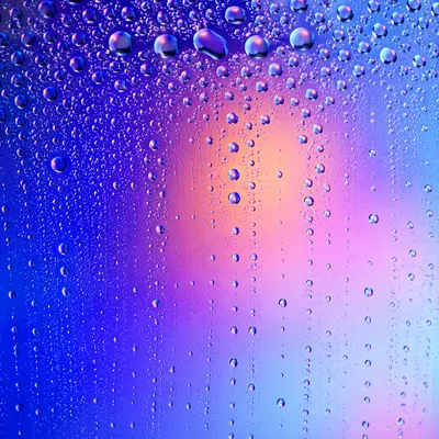 Pastel Purple Pink Water Droplet Background