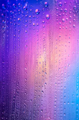 Pastel Purple Pink Water Droplet Background