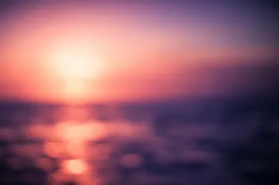 Pastel Purple Pink Coastal Sunset Glow