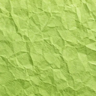 Fresh Green Crumpled Paper Background
