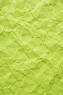 Fresh Green Crumpled Paper Background