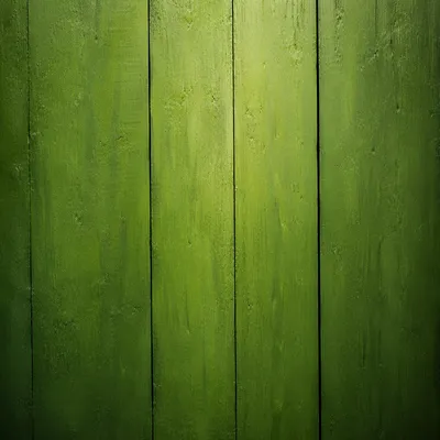 Fresh Green Wooden Plank Background