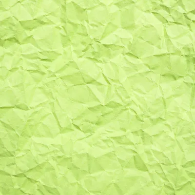 Fresh Light Green Crumpled Paper Background
