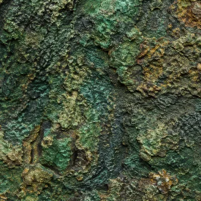Fresh Green Weathered Stone Texture Background