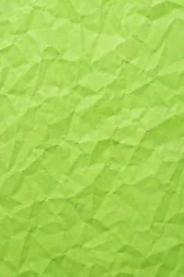 Fresh Green Crumpled Paper Background