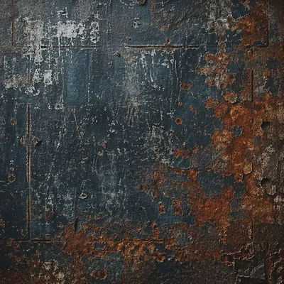 Dark Distressed Metal Grunge Background