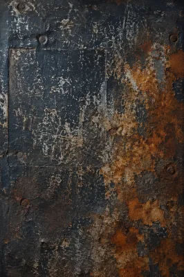 Dark Distressed Metal Grunge Background