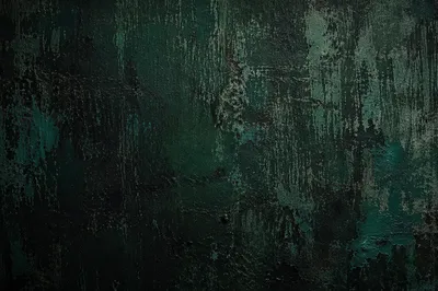 Dark Teal Grunge Wall Background Texture