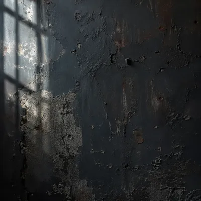 Dark Grunge Industrial Wall Background Texture