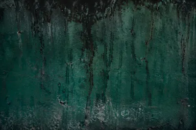 Dark Distressed Teal Grunge Texture Background