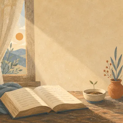 Faith and Hope Morning Light Background