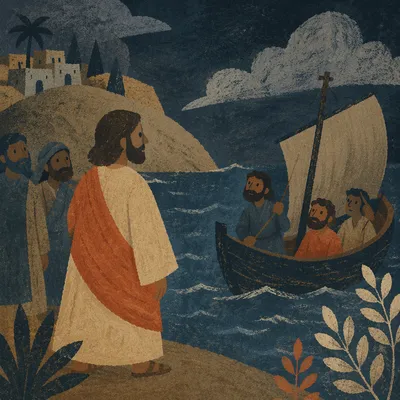 Contemplative Faith Scripture Background in Shadow