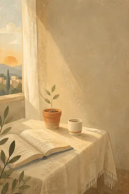 Faith and Hope Dawn Window Background